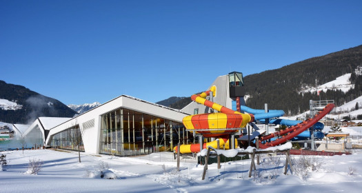 ©Erlebnis-Therme Amadé, Aussenansicht, Saunabereich