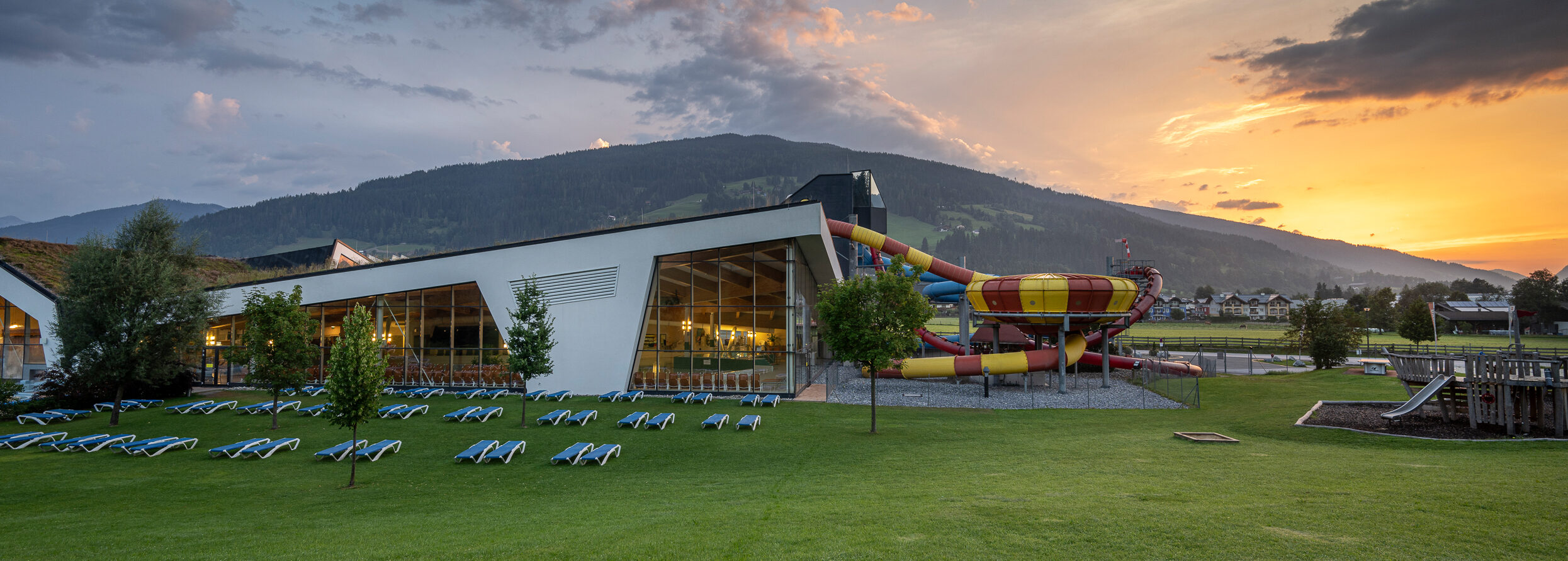 Außenansicht © Therme Amadé / Lorenz Masser