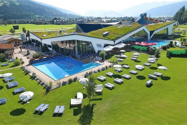 Sauna-Außenbereich - Erlebnis-Therme Amadé in Altenmarkt im Pongau, Salzburger Land